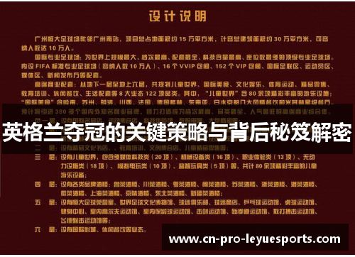 英格兰夺冠的关键策略与背后秘笈解密